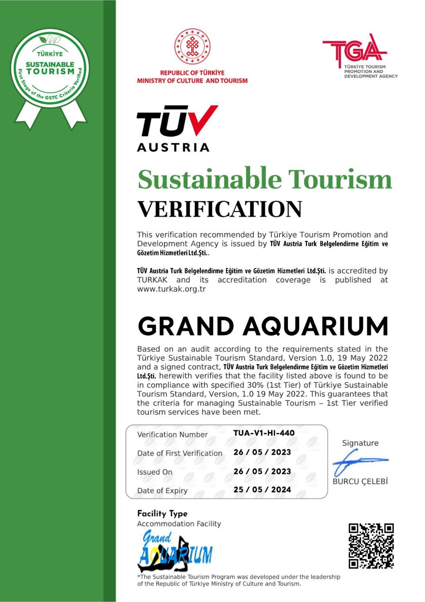 Grand Aquarium Aparthotel Marmaris Exterior photo